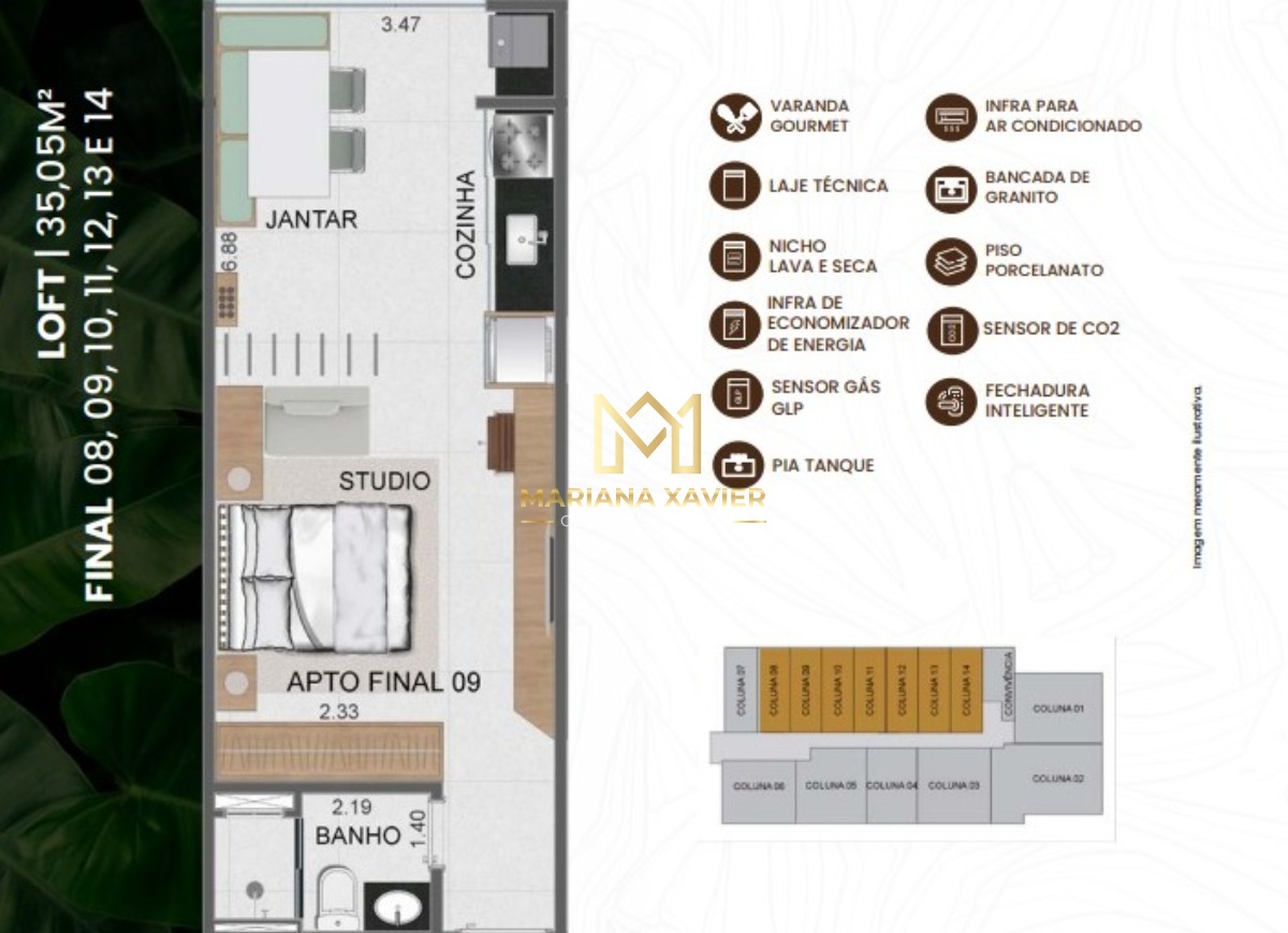 Apartamento, 35 m² - Foto 25