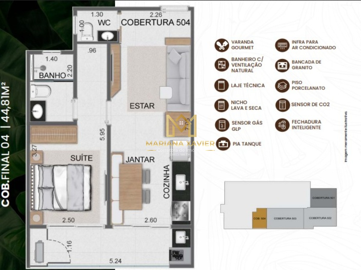 Apartamento, 35 m² - Foto 21