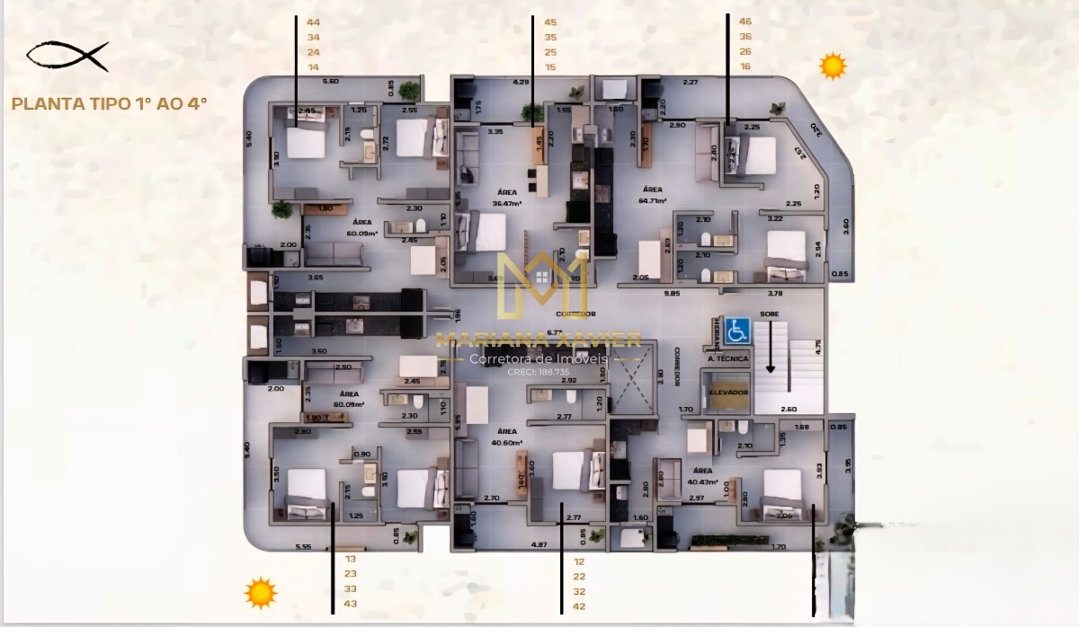 Apartamento, 36 m² - Foto 7