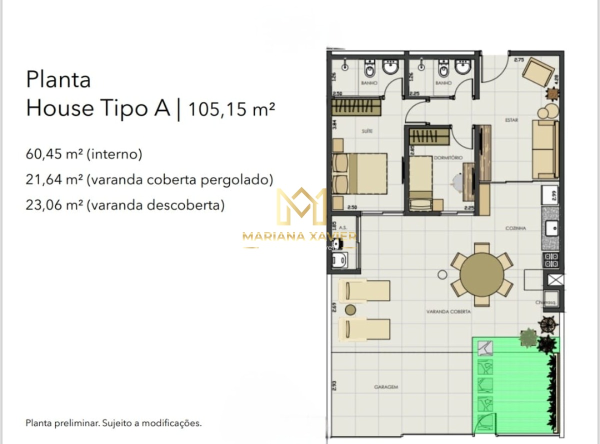 Casa de Condomínio, 2 quartos - Foto 14
